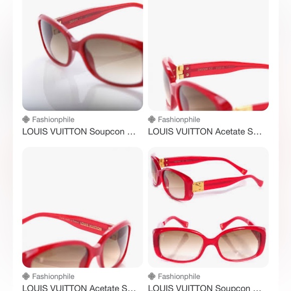 ❤️LOUIS VUITTON SOUPCON GM POMME D’AMOUR SUNGLASSES Z0076W - Picture 4 of 17